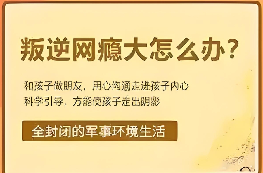 叛逆戒网瘾特训