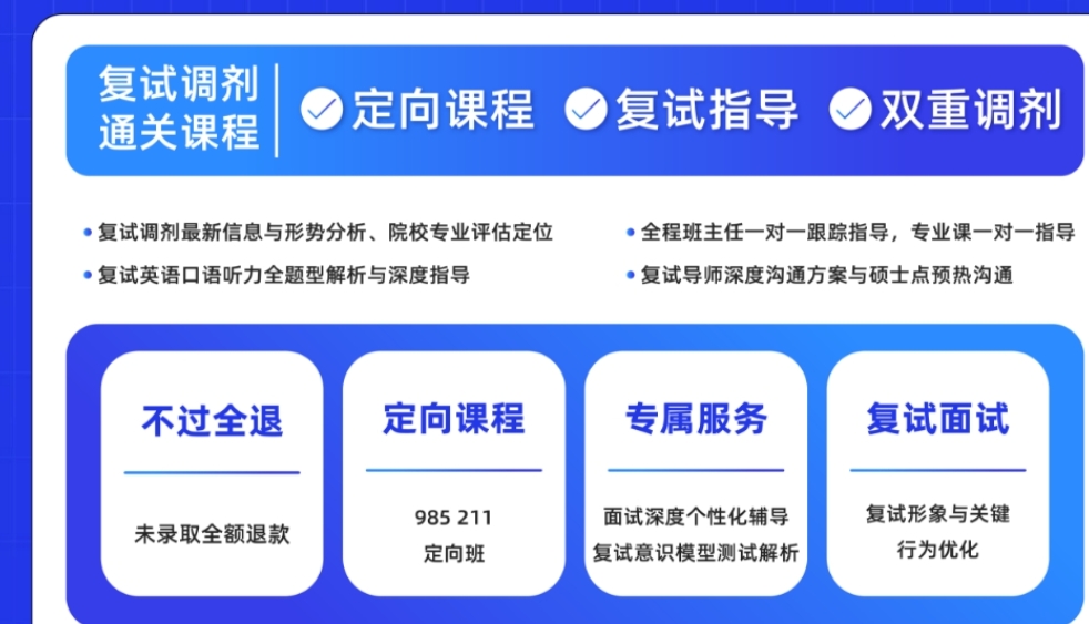 考研复试 考研复试