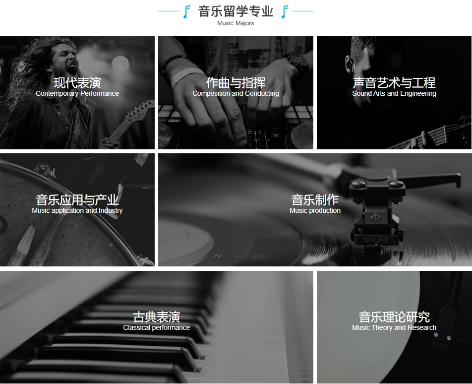 音乐艺术留学中介机构