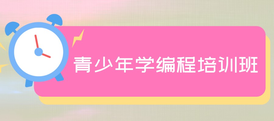青少年学编程培训班