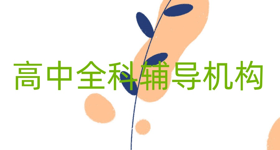 深圳高中课外辅导补课机构 深圳高中课外辅导补课机构