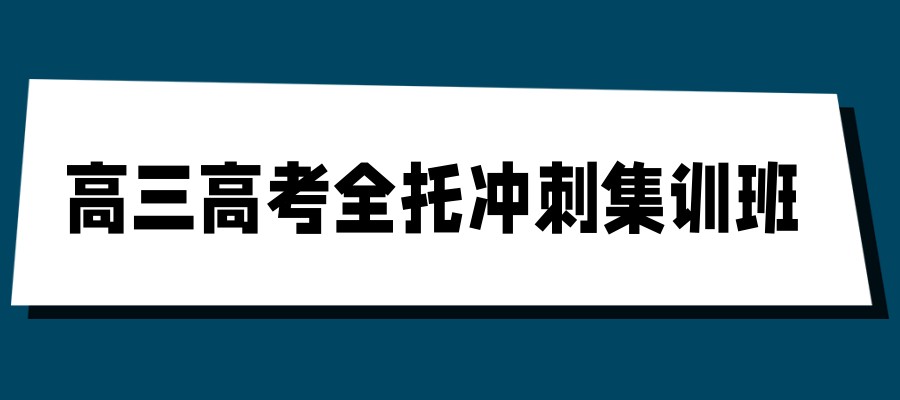 上海市哪家辅导机构的高三高考全托冲刺集训班排名好