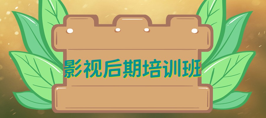 影视后期培训班一般要多少钱