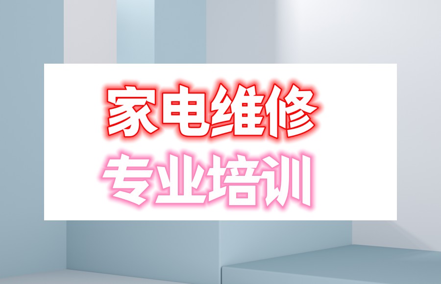 成都家电维修及清洗培训学校