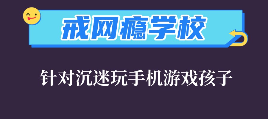 青少年戒网瘾特训学校