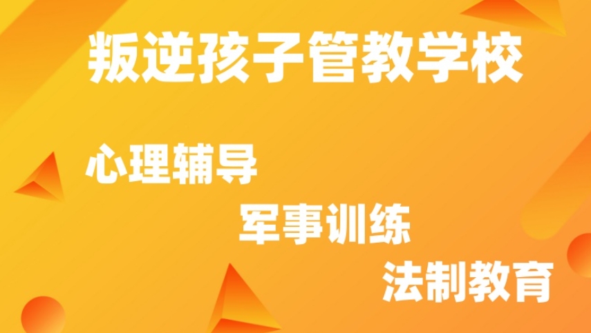 叛逆封闭式特训学校