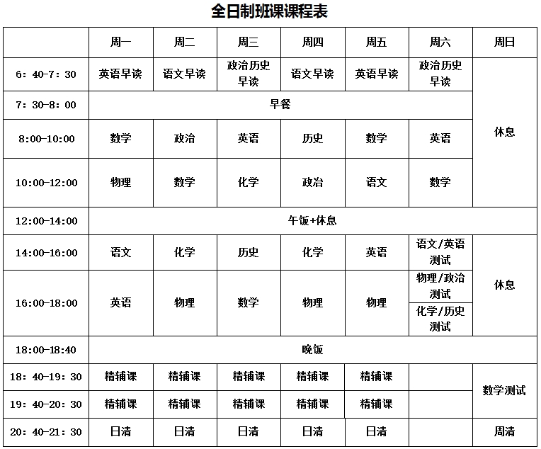 郑州中考生初三补习班top6名单更新