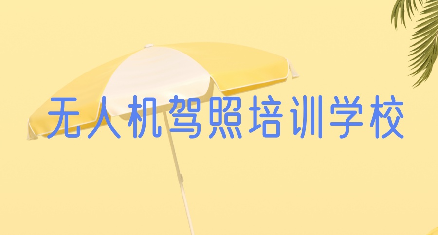 无人机考试培训机构