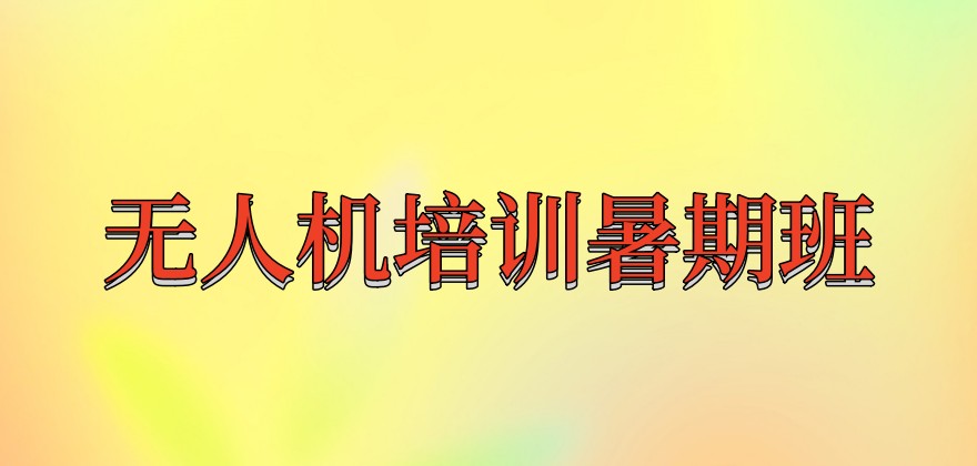 学无人机新手班