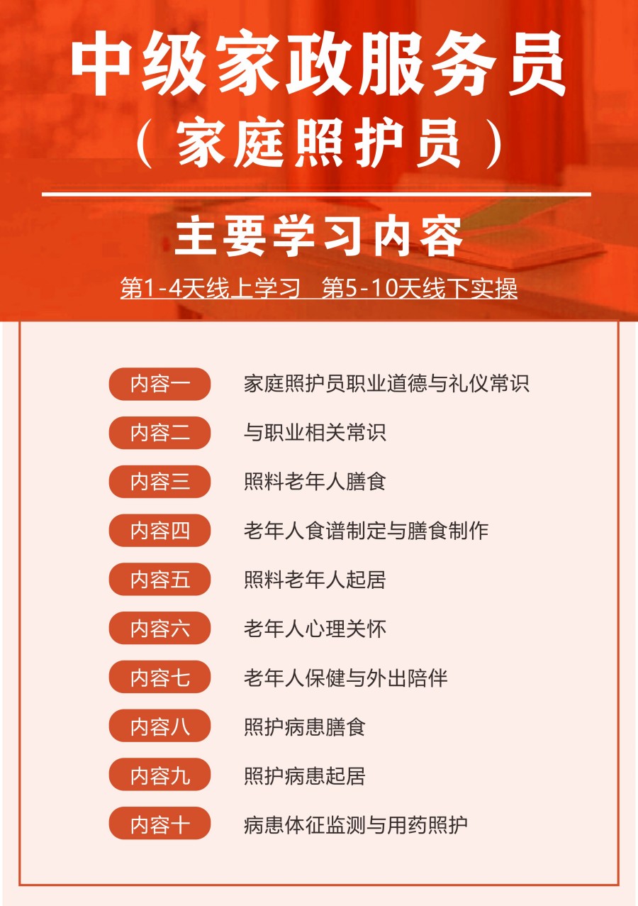 家庭照护员 家庭照护员