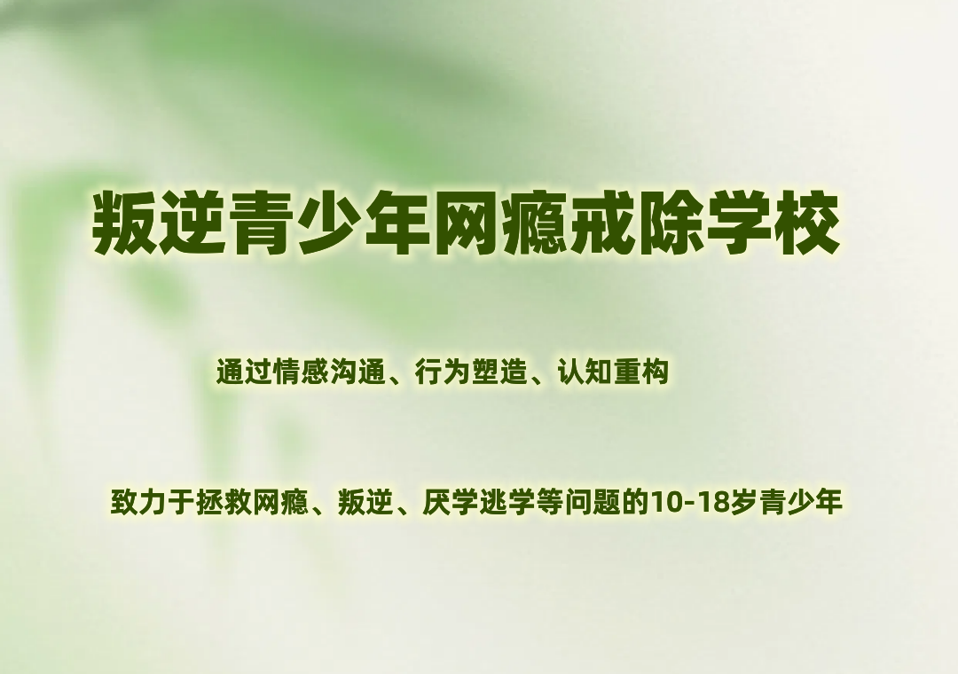 全封闭叛逆期学校 全封闭叛逆期学校