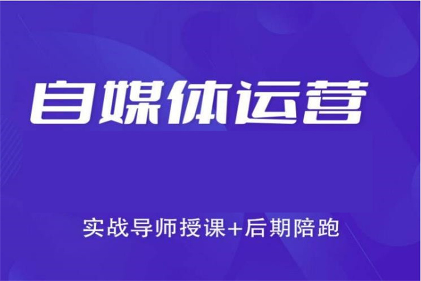 新媒体自媒体培训机构排名