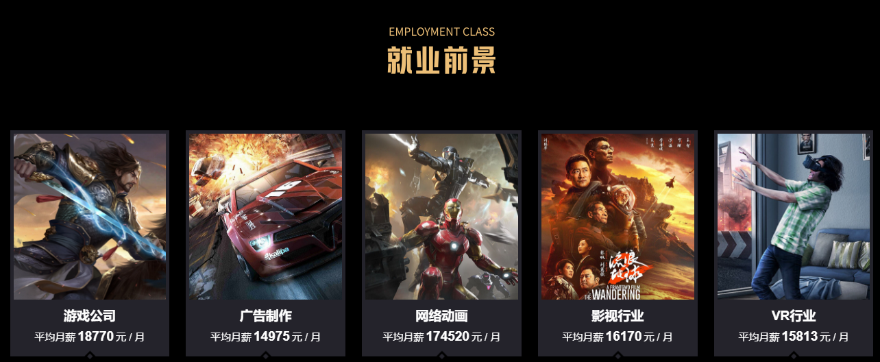 游戏动画培训机构