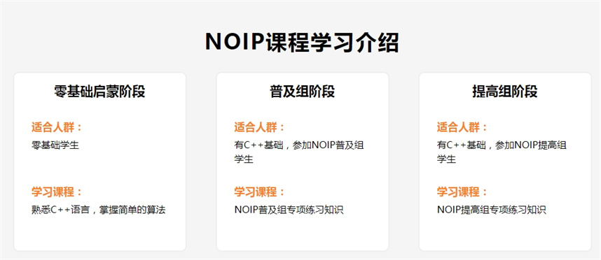 信奥赛noip编程培训机构排名