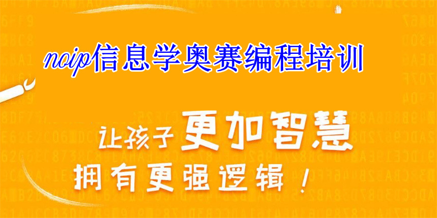 信奥赛noip编程培训机构