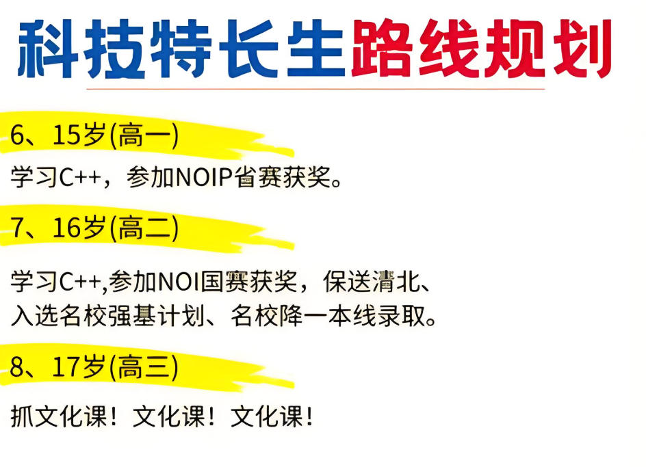 信息学奥赛科技特长生培训机构 信息学奥赛科技特长生培训机构