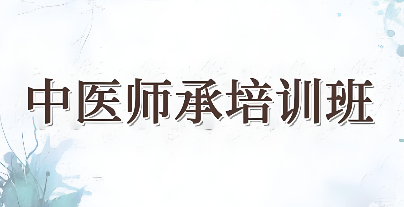 中医师承培训