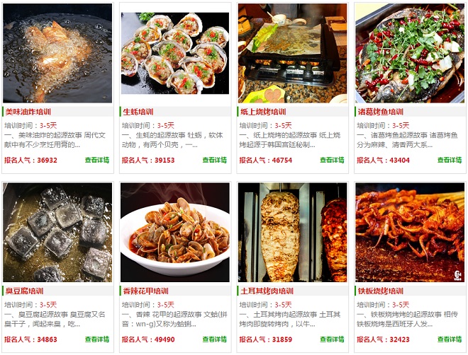 东莞低成本小吃创业培训学校前top10排行榜更新