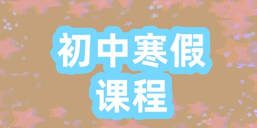 初中寒假课程
