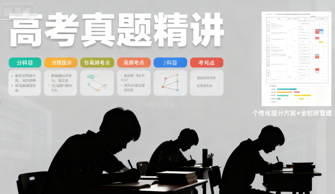 中高考复读学校，复读复习规划，复读刷题，复读学习方法