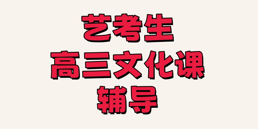 合肥高三艺考文化课冲刺班哪家好