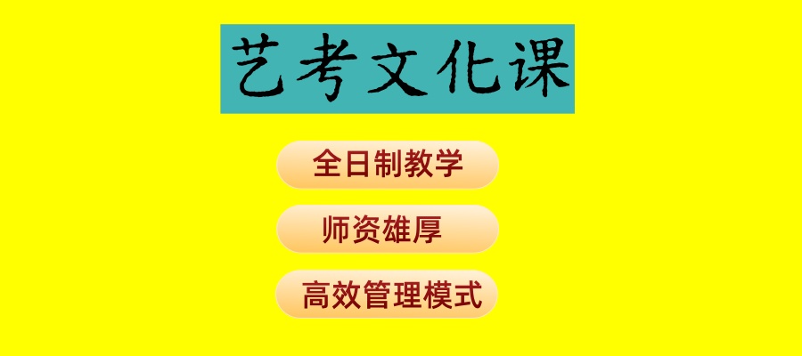 艺术生文化课冲刺班