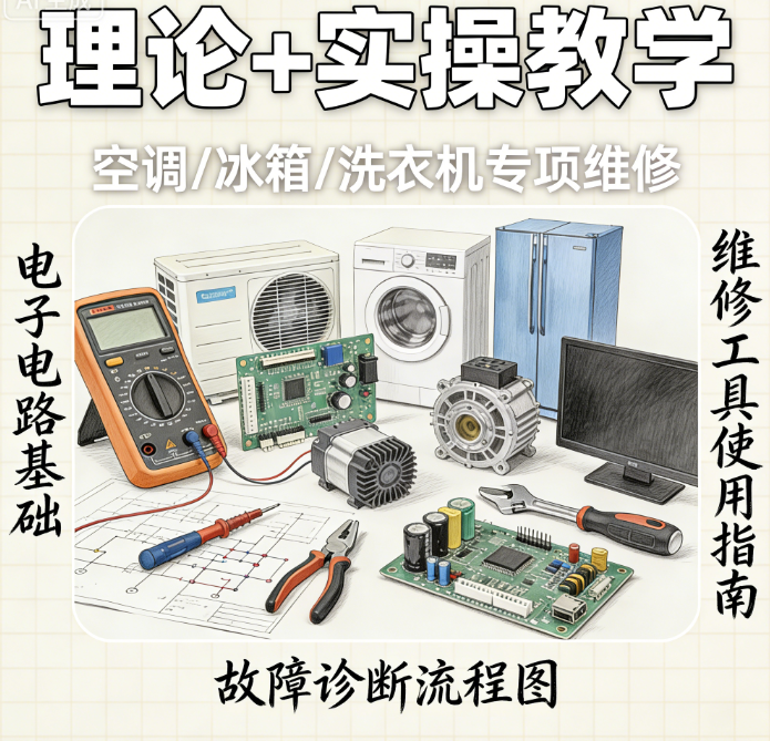 家电维修培训机构,维修技能学习,零基础学维修,维修基础知识 家电维修培训机构,维修技能学习,零基础学维修,维修基础知识