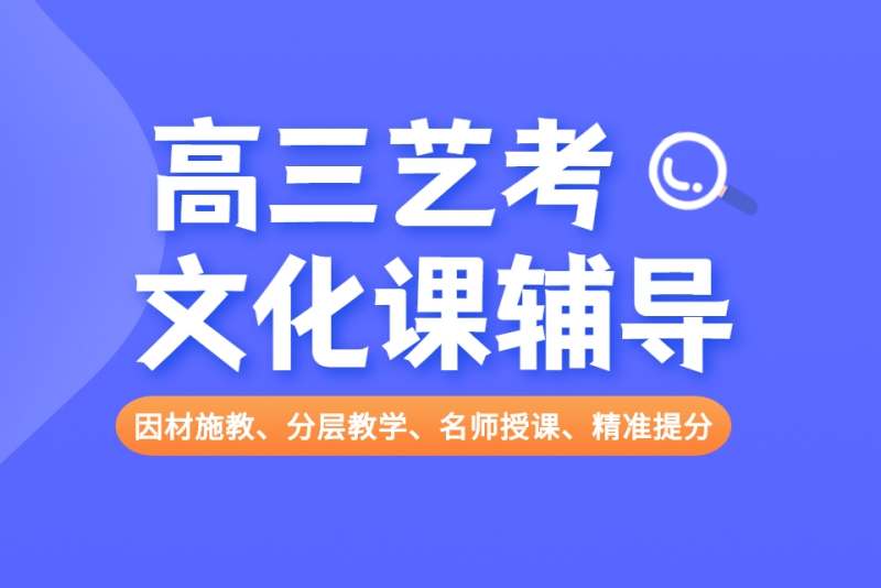 艺考文化课冲刺培训班