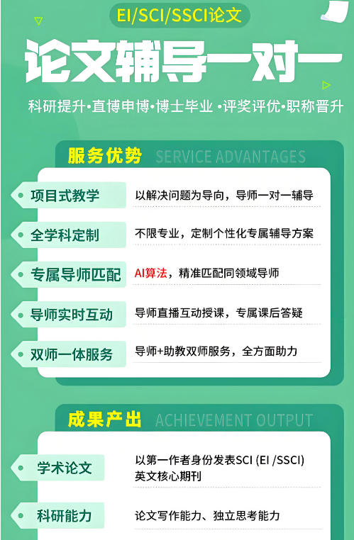 sci/ssci期刊论文辅导