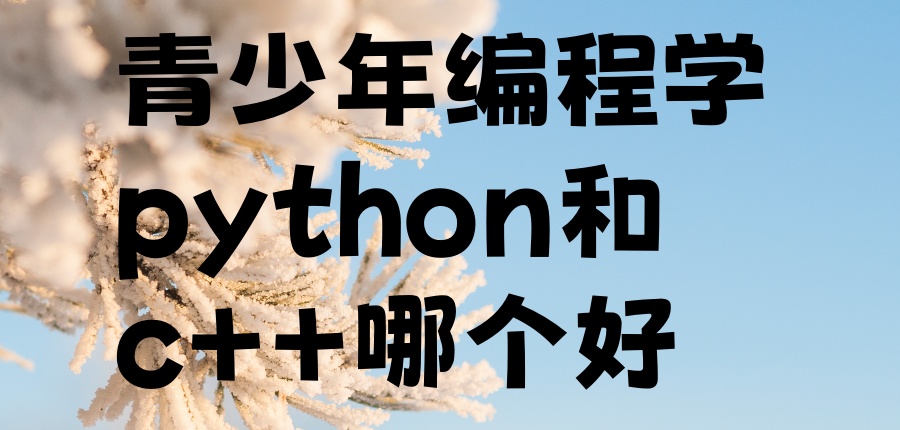 青少年编程学python和c++哪个好