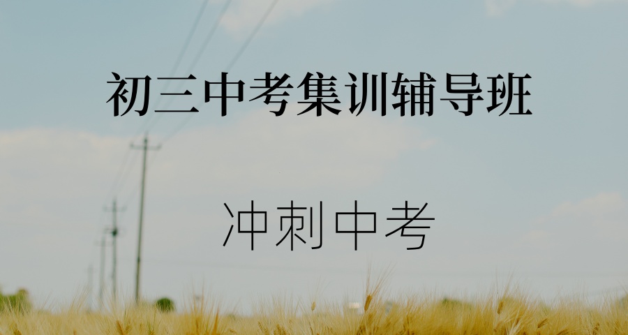 武汉初三中考集训辅导班热推-悦来青少年成长中心