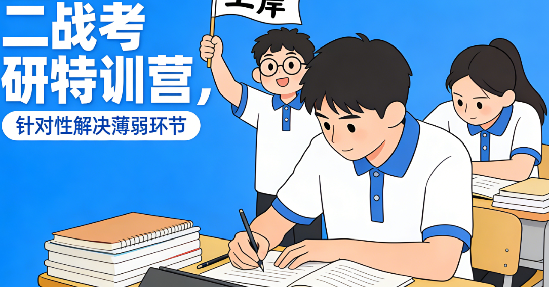 考研辅导机构，考研集训营，考研二战，考研公共课复习