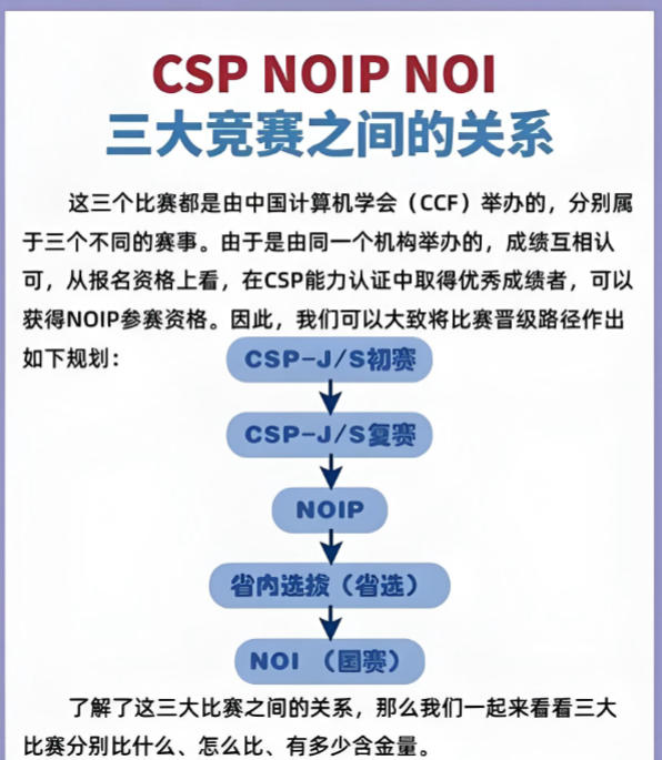 十大信息学奥赛csp/noip/ioi编程培训 十大信息学奥赛csp/noip/ioi编程培训