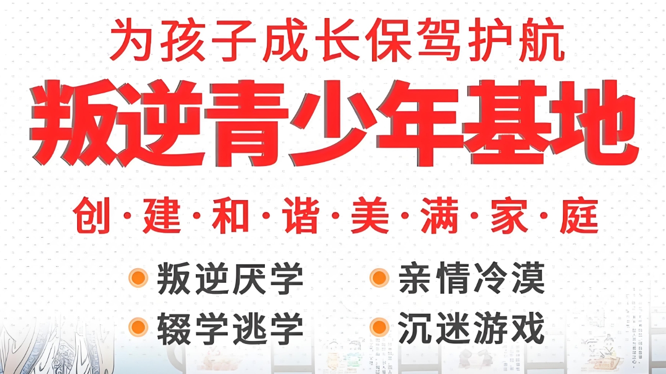 叛逆期青少年学校,青少年心理疏导学校,青少年叛逆封闭式学校,管教叛逆孩子