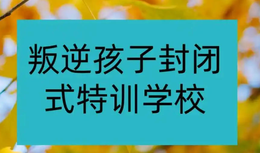 深圳叛逆期青少年全封闭管教学校 深圳叛逆期青少年全封闭管教学校