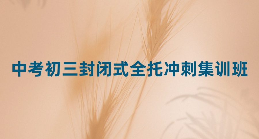 广州口碑好的十大全日制初三中考集训补习机构