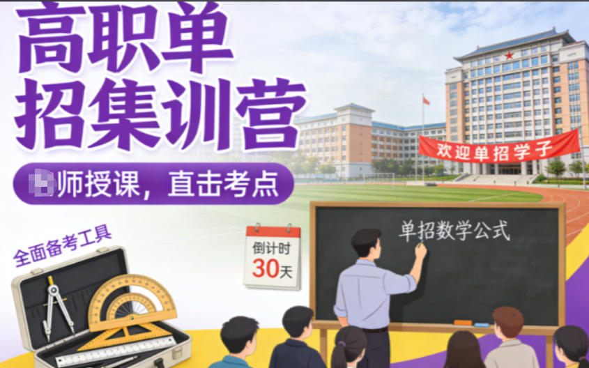 太原高职单招培训 太原高职单招培训