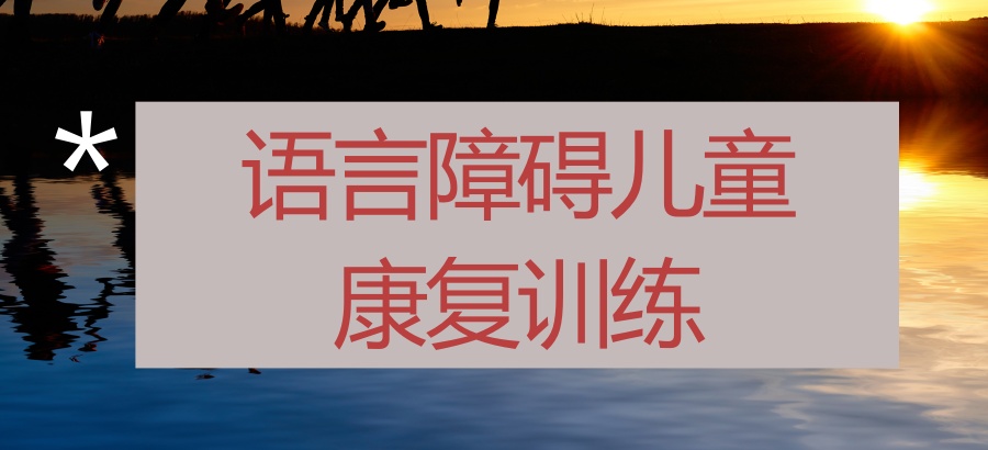 长沙语言康复训练机构哪家好? 长沙语言康复训练机构哪家好?