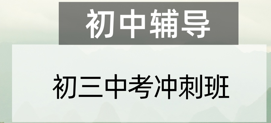 天津集训补习初三辅导机构