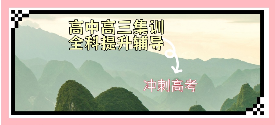 高三高考集训课外辅导机构 高三高考集训课外辅导机构