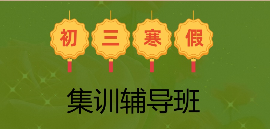 初三全日制补课机构