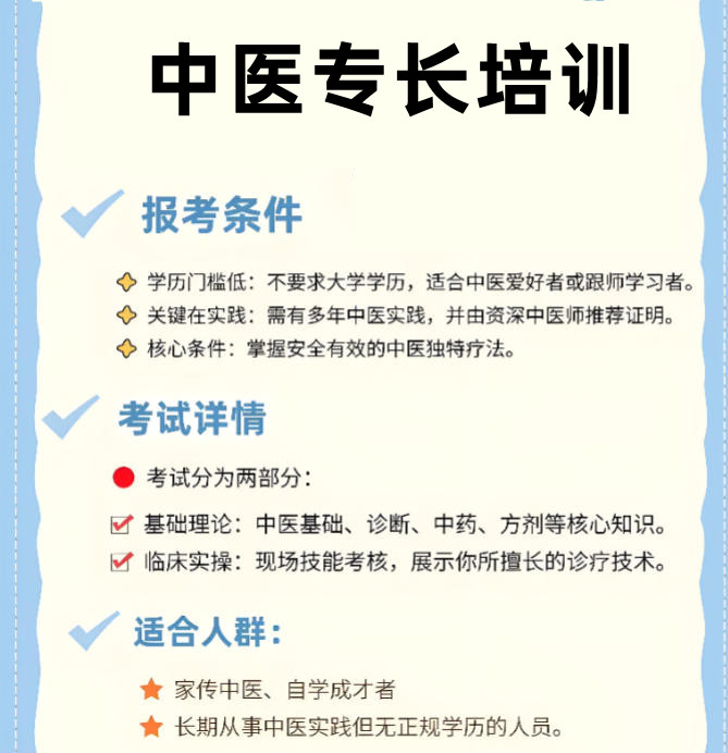 十大中医专长培训机构