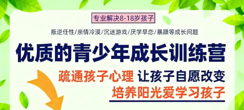 叛逆少年戒网瘾全封闭管教学校