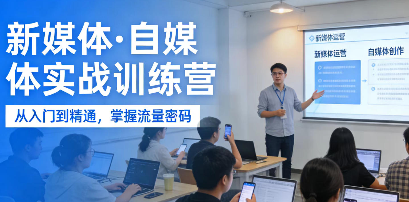 五大靠谱的新媒体自媒体培训机构名单一览