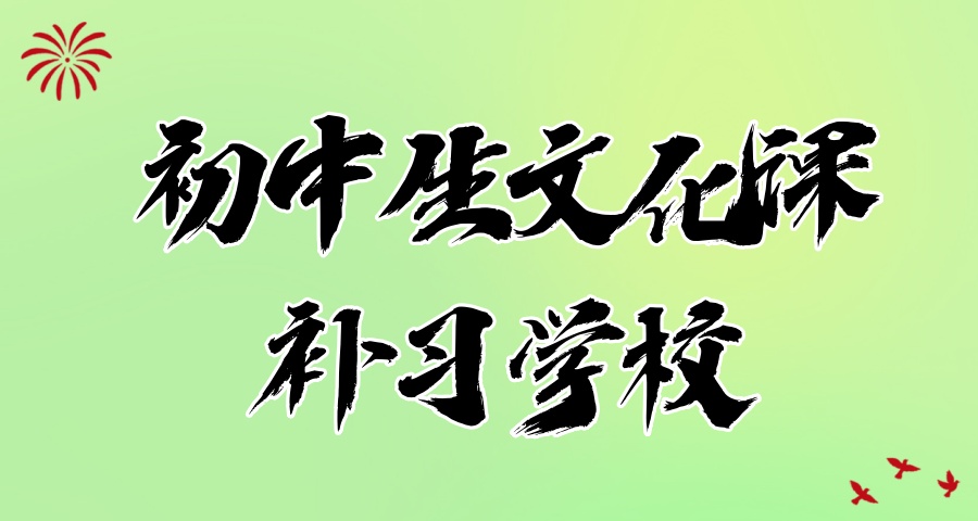 初中生文化课补习学校 初中生文化课补习学校