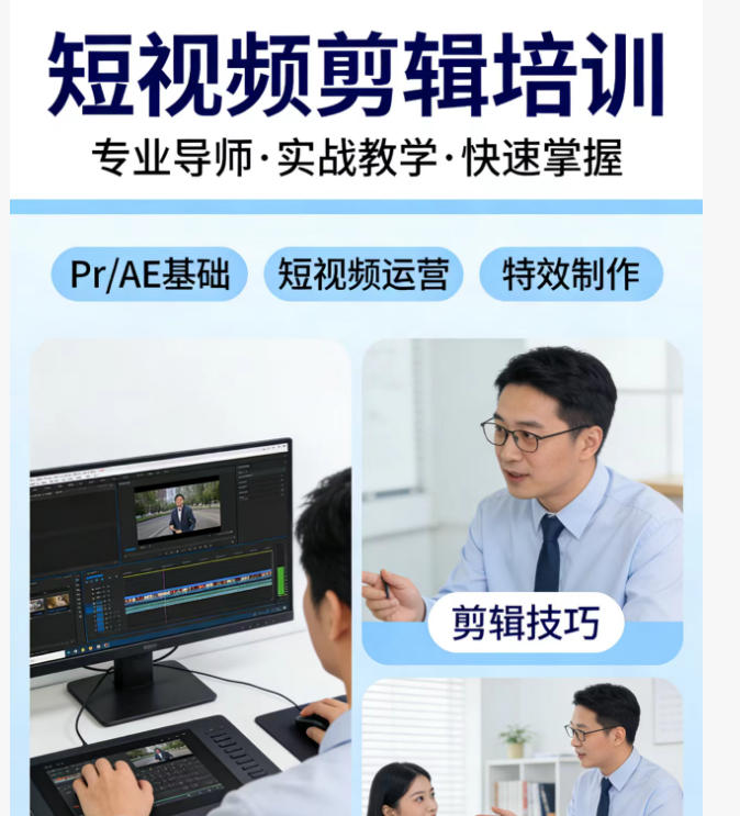 十大短视频剪辑培训 十大短视频剪辑培训