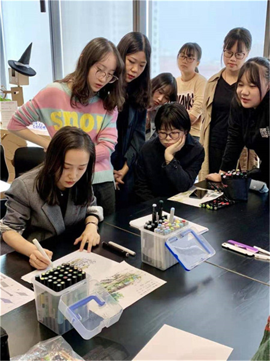 SIA国际艺术教育_上课现场