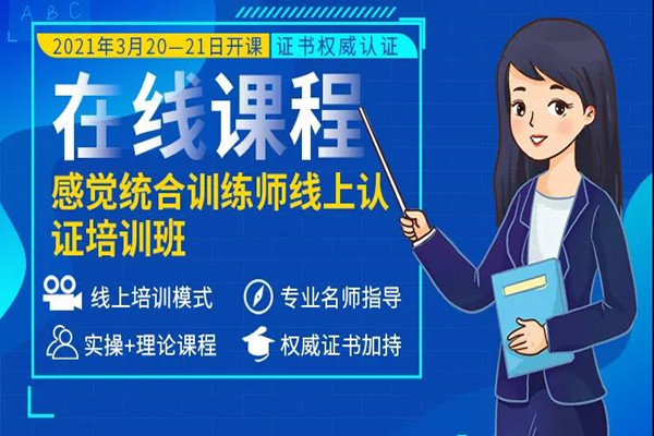 感觉统合训练师线上直播认证培训课