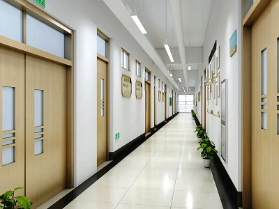 初高中辅导补习学校_走廊