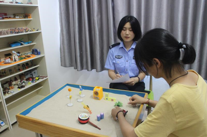 岳阳善一特训学校_心理沙盘